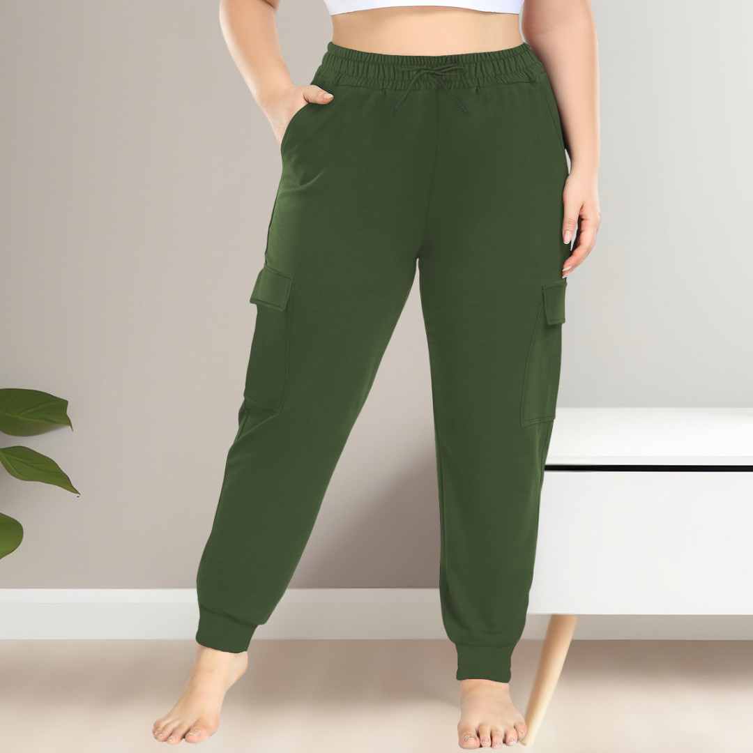 XEXILIA™ - Casual Plus Size Waist Cargo Pants