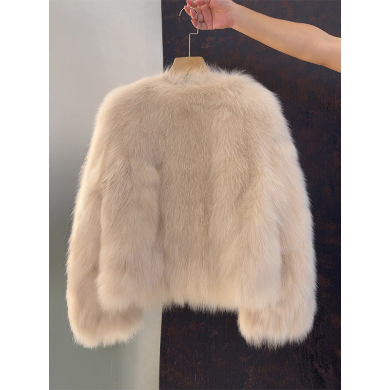 Aurelia Luxe Fox Fur Jacket