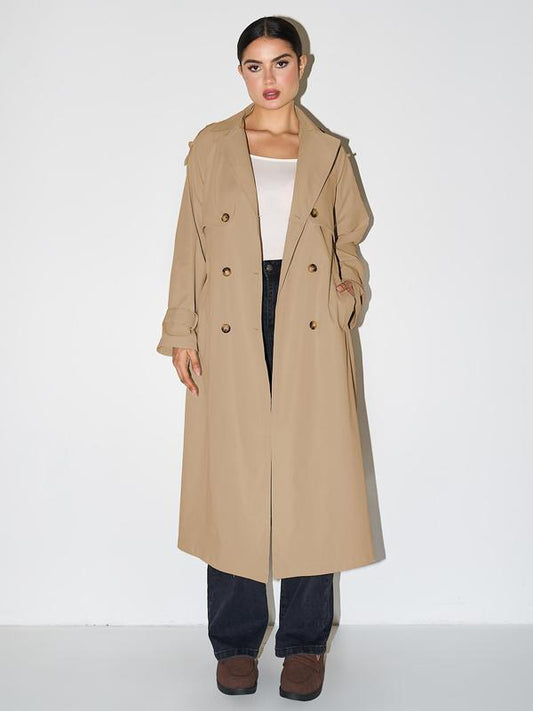 SOLANA™ - Elegant Double Breasted Winter Warm Trench Coat